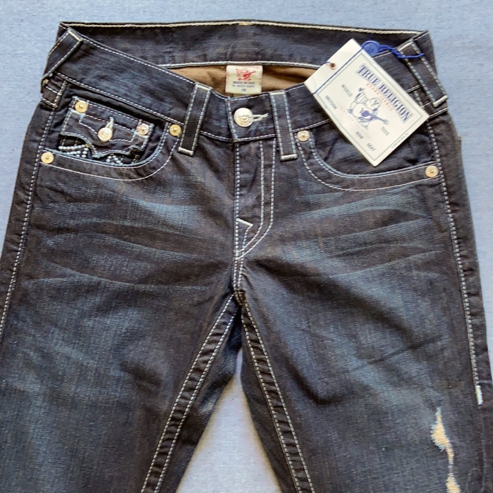 TRUE RELIGION, Men’s Jeans 28”x 34”, Straight, NEW